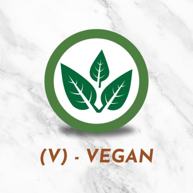(V) – Vegan (Info).