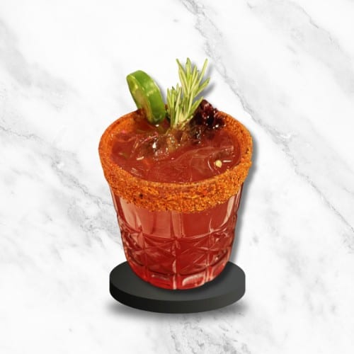 Spicy Watermelon Margarita.