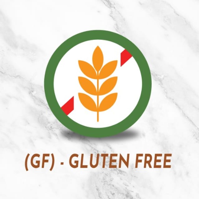 (GF) – Gluten Free (Info).