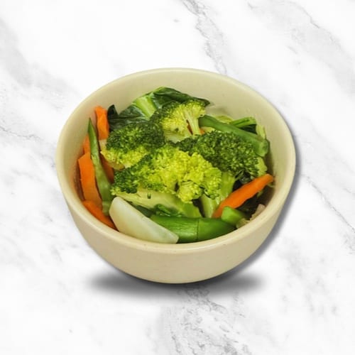 Steamed Vegetable.