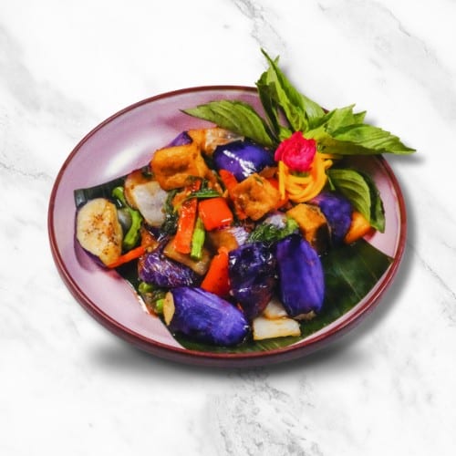 Spicy Eggplant (S).